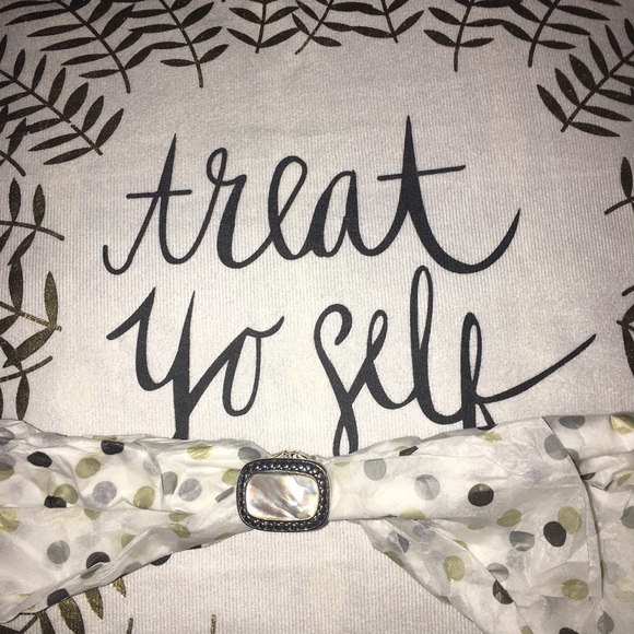 Mother of pearl, gorgeous silver statement ring - Picture 2 of 5